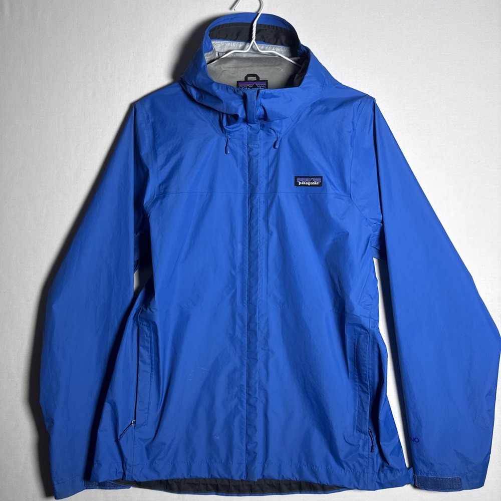 Patagonia Torrentshell 3L Waterproof H2No Rain Jacket Blue Medium
